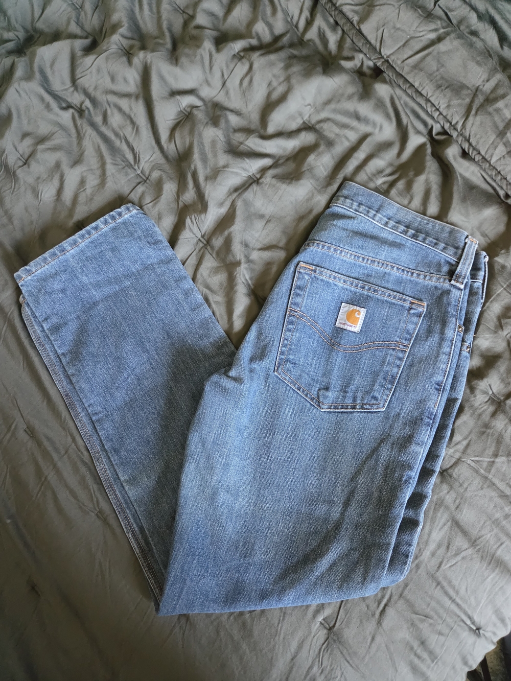 Carhartt Mens Straight Leg Jeans